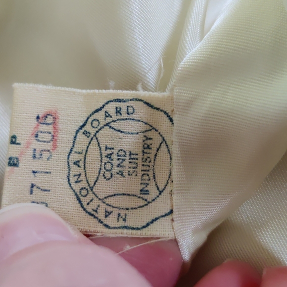 Rare Vintage Women's Hand Sewn Union Made Peacoat - Picture 15 of 16